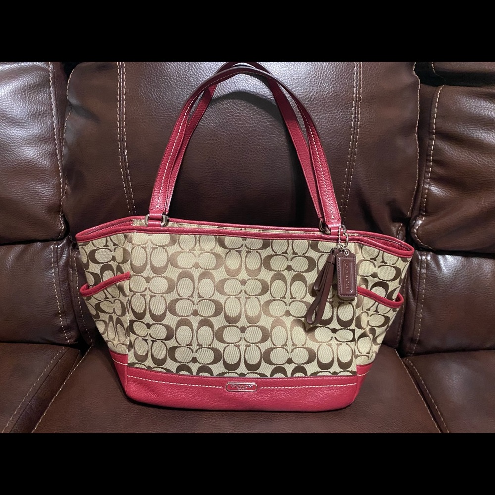Coach Park Signature Tote